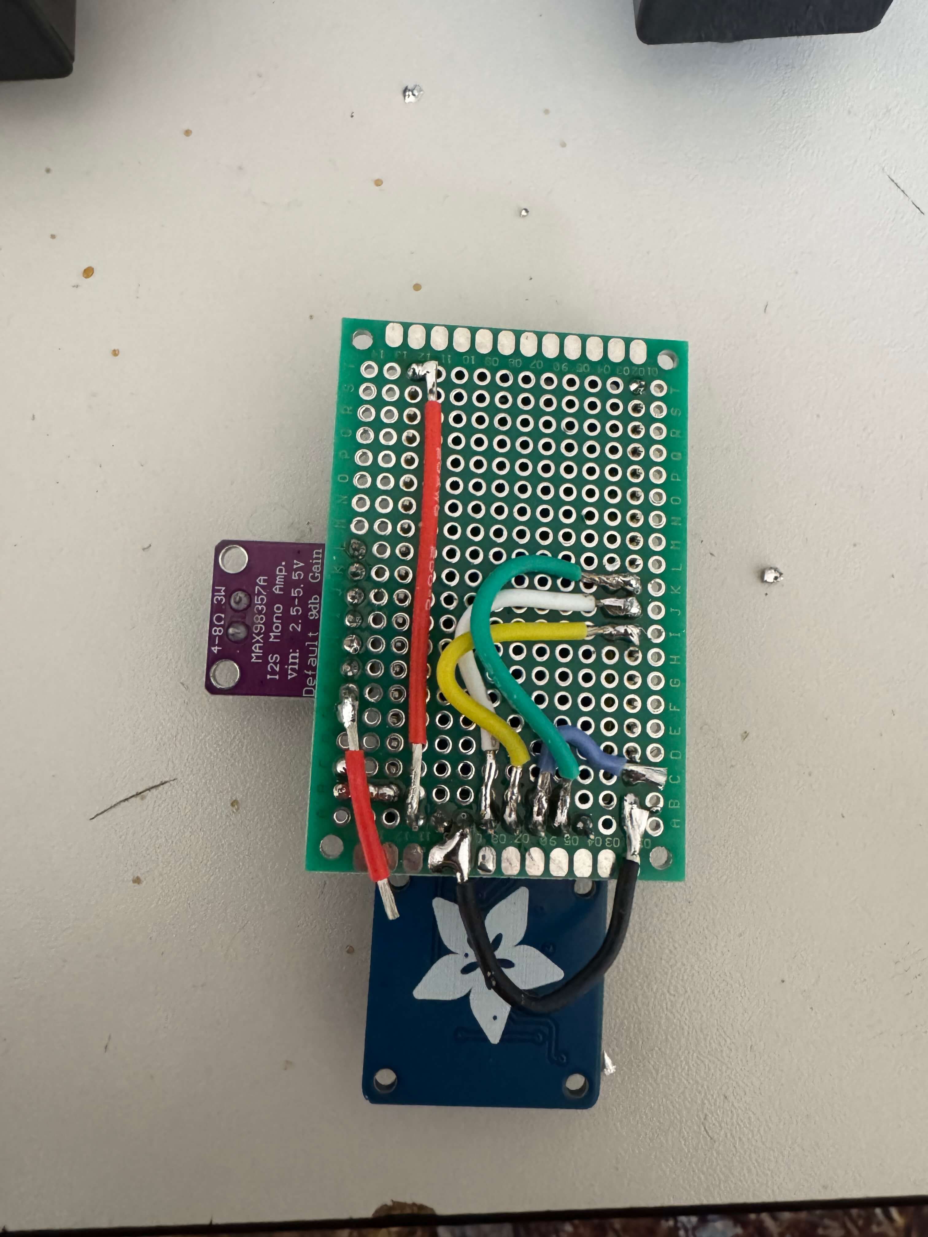 Position I2S AMP