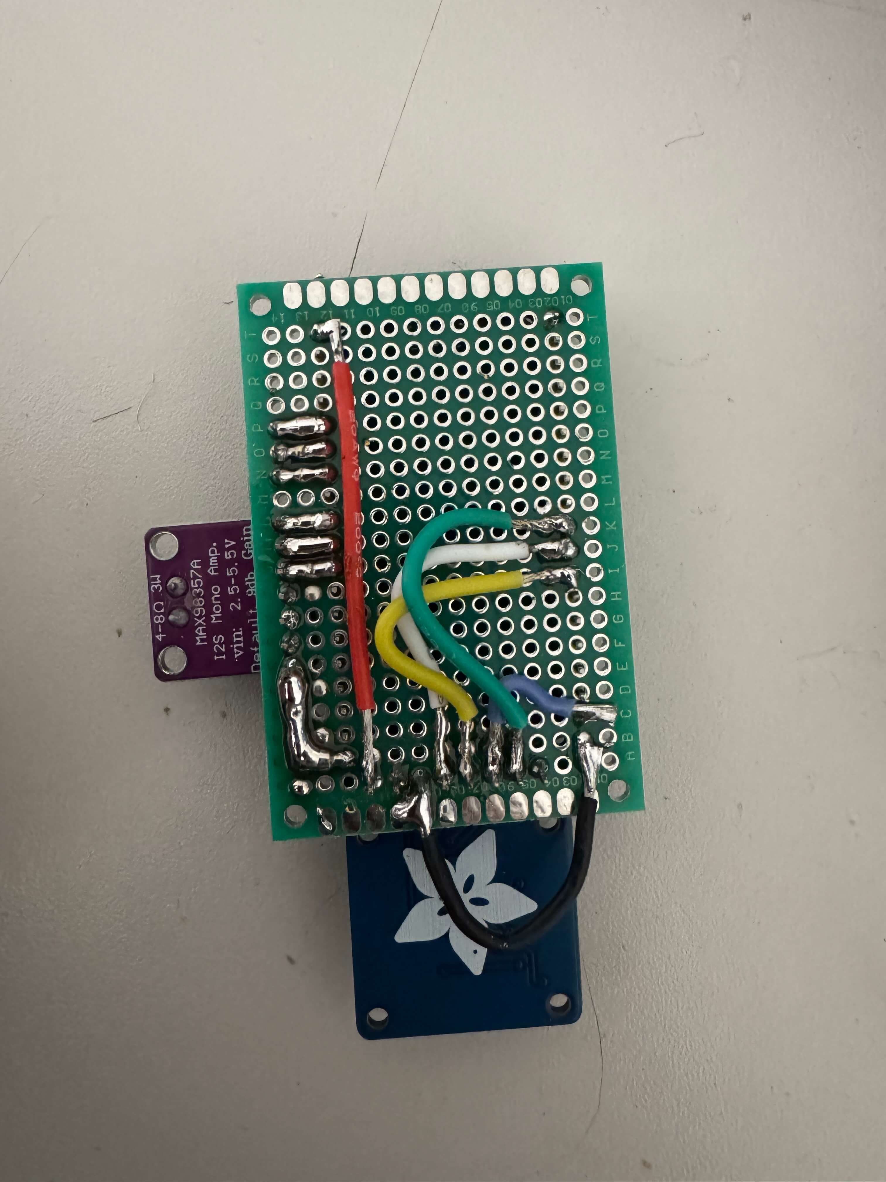 Position I2S AMP