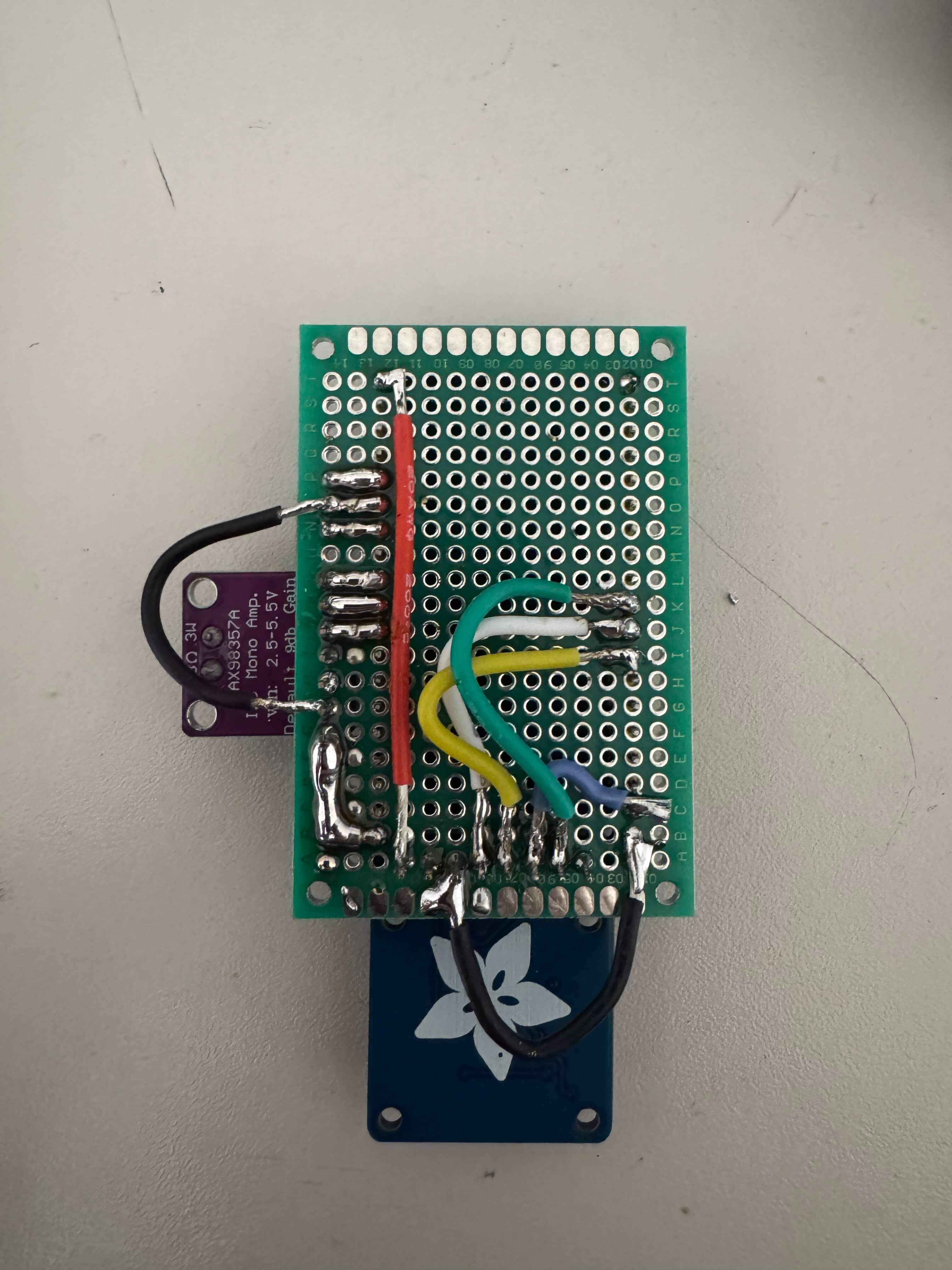 Position I2S AMP
