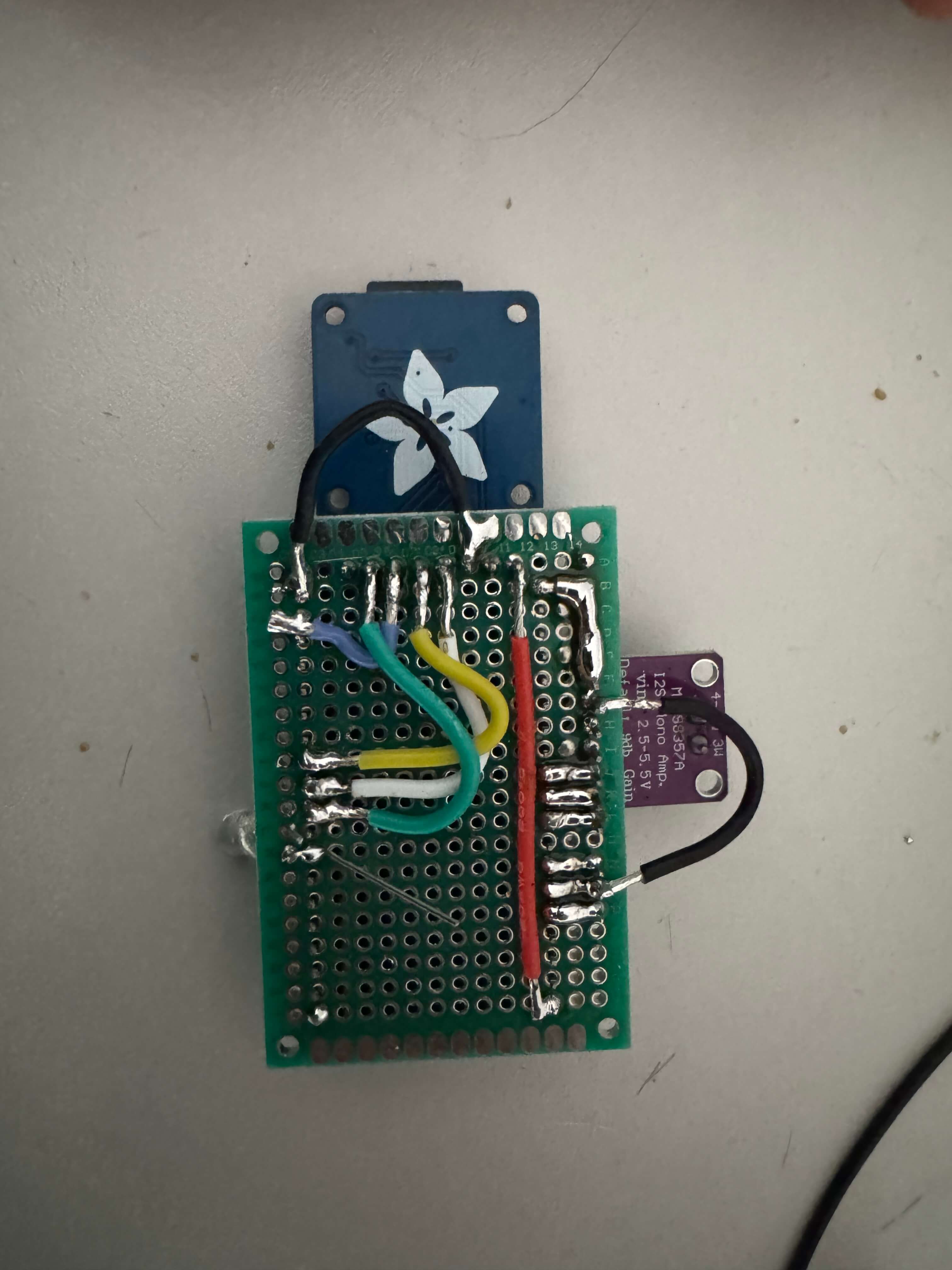 Position I2S AMP