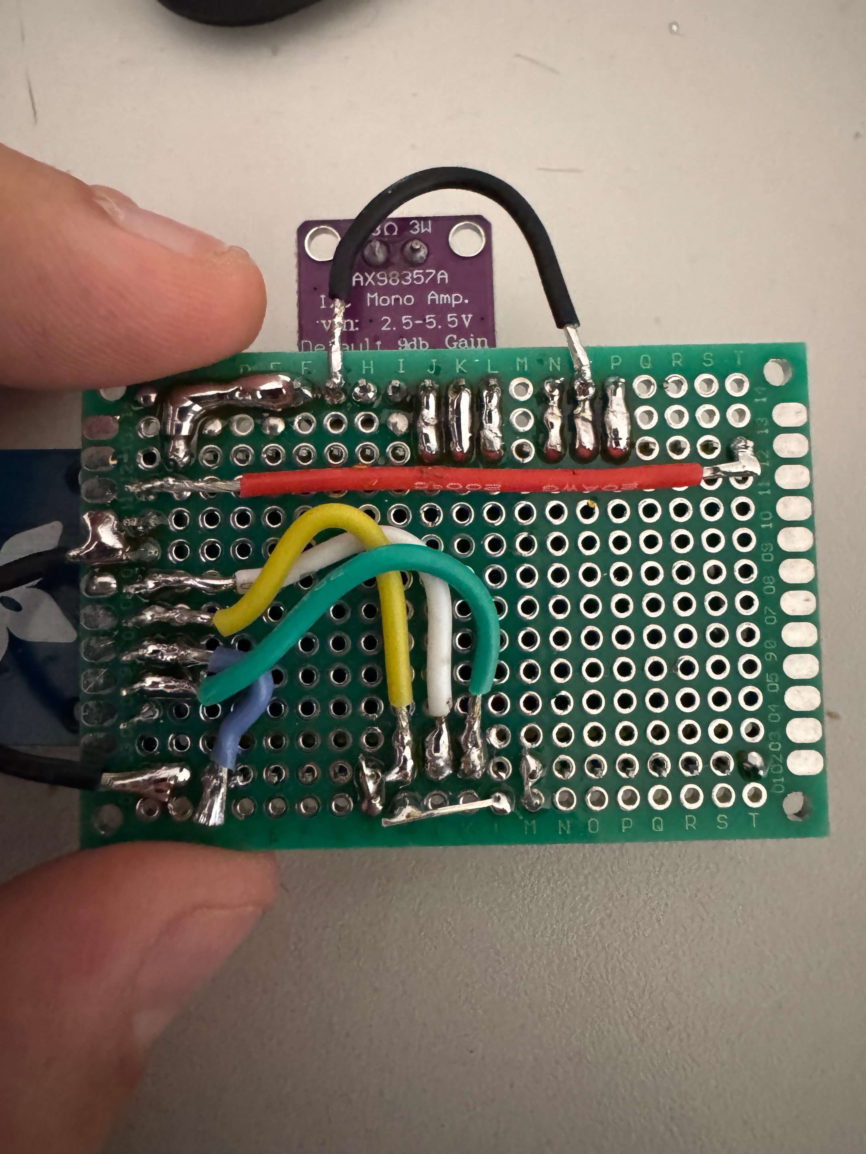 Position I2S AMP